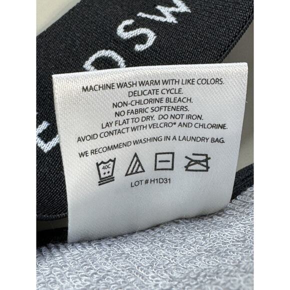 Headsweats Coolmax Visor Gray Logo Outdoor Run Jog Boating Workout Gameday - Picture 7 of 8